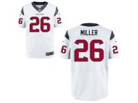NFL Nike Houston Texans (RB) #26 Lamar Miller Men Elite White Jerseys