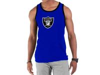 NFL Nike Oakland Raiders Sideline Legend Authentic Logo Men Tank Top Blue