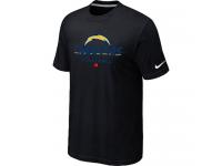 NFL Nike San Diego Charger Critical Victory Men Black T-Shirt