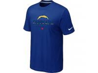 NFL Nike San Diego Charger Critical Victory Men Blue T-Shirt