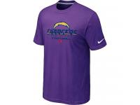 NFL Nike San Diego Charger Critical Victory Men Purple T-Shirt