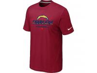 NFL Nike San Diego Charger Critical Victory Men Red T-Shirt