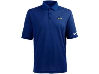 NFL Nike San Diego Charger Players Performance Men Polo Blue