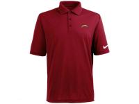 NFL Nike San Diego Charger Players Performance Men Polo Red