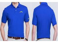 NFL Nike San Diego Chargers Men Blue Polo