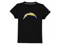 NFL Nike San Diego Chargers Sideline Legend Authentic Logo Youth T-Shirt Black