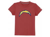 NFL Nike San Diego Chargers Sideline Legend Authentic Logo Youth T-Shirt Red