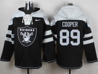 NFL Oakland Raiders (WR) #89 Amari Cooper Men Black Pullover Hoodie