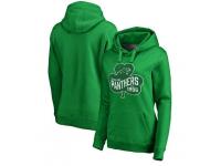 NFL Women's Carolina Panthers St. Patrick's Day Logo Green Hoodie