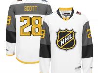 NHL Reebok Arizona Coyotes #28 John Scott Men 2016 All-Star White Jerseys
