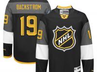 NHL Reebok Washington Capitals #19 Nicklas Backstrom Men 2016 All-Star Black Jerseys