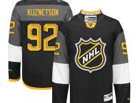 NHL Reebok Washington Capitals #92 Evgeny Kuznetsov Men 2016 All-Star Black Jerseys