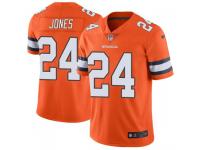 Nike Adam Jones Denver Broncos Men's Limited Orange Color Rush Vapor Untouchable Jersey