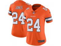 Nike Adam Jones Denver Broncos Women's Limited Orange Color Rush Vapor Untouchable Jersey