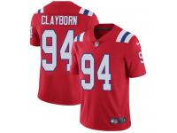 Nike Adrian Clayborn Limited Red Alternate Men's Jersey - NFL New England Patriots #94 Vapor Untouchable