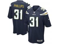 Nike Adrian Phillips Game Navy Blue Home Youth Jersey - NFL Los Angeles Chargers #31