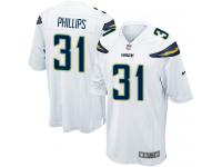 Nike Adrian Phillips Game White Road Youth Jersey - NFL Los Angeles Chargers #31