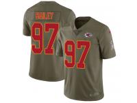 Nike Allen Bailey Limited Olive Men's Jersey - NFL Kansas City Chiefs #97 2017 Salute to Service