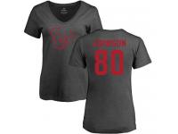 Nike Andre Johnson Ash One Color Women's - NFL Houston Texans #80 T-Shirt