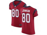 Nike Andre Johnson Elite Red Alternate Men's Jersey - NFL Houston Texans #80 Vapor Untouchable