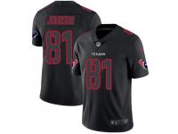 Nike Andre Johnson Houston Texans Men's Limited Black Impact Jersey