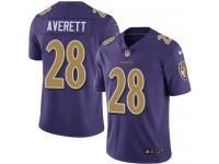 Nike Anthony Averett Elite Purple Men's Jersey - NFL Baltimore Ravens #28 Rush Vapor Untouchable