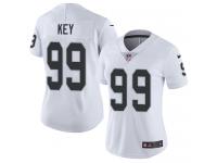 Nike Arden Key Limited White Road Women's Jersey - NFL Oakland Raiders #99 Vapor Untouchable