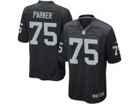 Nike Brandon Parker Game Black Home Youth Jersey - NFL Oakland Raiders #75