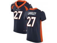 Nike Brendan Langley Elite Navy Blue Alternate Men's Jersey - NFL Denver Broncos #27 Vapor Untouchable