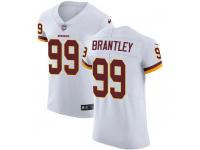 Nike Caleb Brantley Washington Redskins Men's Elite White Vapor Untouchable Jersey