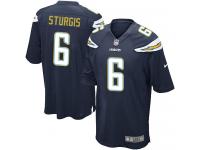 Nike Caleb Sturgis Game Navy Blue Home Youth Jersey - NFL Los Angeles Chargers #6