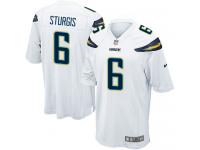 Nike Caleb Sturgis Game White Road Youth Jersey - NFL Los Angeles Chargers #6