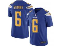 Nike Caleb Sturgis Limited Electric Blue Youth Jersey - NFL Los Angeles Chargers #6 Rush Vapor Untouchable