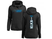 Nike Cam Newton Black Backer Women's - NFL Carolina Panthers #1 Pullover Hoodie