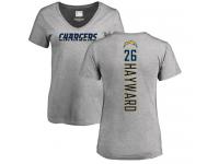 Nike Casey Hayward Ash Backer Women's - NFL Los Angeles Chargers #26 T-Shirt