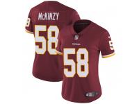 Nike Cassanova McKinzy Washington Redskins Women's Limited Burgundy Team Color Vapor Untouchable Jersey