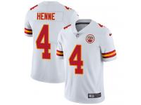 Nike Chad Henne Limited White Road Men's Jersey - NFL Kansas City Chiefs #4 Vapor Untouchable