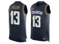 Nike Chargers #13 Keenan Allen Navy Blue Team Color Men Stitched NFL Tank Top