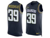 Nike Chargers #39 Danny Woodhead Navy Blue Team Color Men Stitched NFL Tank Top