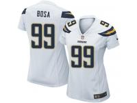 Nike Chargers #99 Joey Bosa White Women Stitched NFL Elite Jerse