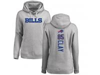 Nike Charles Clay Ash Backer Women's - NFL Buffalo Bills #85 Pullover Hoodie