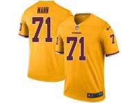 Nike Charles Mann Washington Redskins Youth Legend Vapor Untouchable Gold Color Rush Jersey