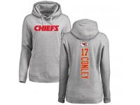 Nike Chris Conley Ash Backer Women's - NFL Kansas City Chiefs #17 Pullover Hoodie