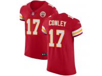 Nike Chris Conley Elite Red Home Men's Jersey - NFL Kansas City Chiefs #17 Vapor Untouchable