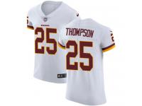 Nike Chris Thompson Elite White Road Men's Jersey - NFL Washington Redskins #25 Vapor Untouchable