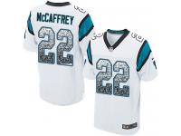 Nike Christian McCaffrey Elite White Road Men's Jersey - NFL Carolina Panthers #22 Drift Fashion