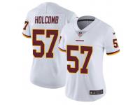 Nike Cole Holcomb Washington Redskins Women's Limited White Vapor Untouchable Jersey