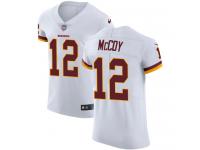 Nike Colt McCoy Elite White Road Men's Jersey - NFL Washington Redskins #12 Vapor Untouchable