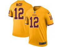 Nike Colt McCoy Washington Redskins Men's Legend Vapor Untouchable Gold Color Rush Jersey