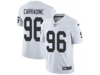 Nike Cornellius Carradine Limited White Road Men's Jersey - NFL Oakland Raiders #96 Vapor Untouchable